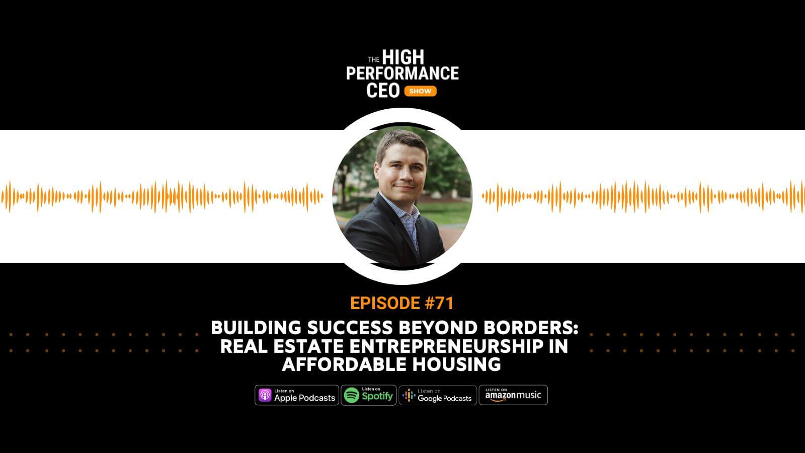Matthew Pezon's episode on The High-Performance CEO Show